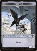Thopter Spirit Double sided Token [NEC]