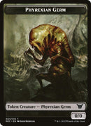 Phyrexian Germ Spirit Double sided Token [NEC]