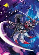Blade Blizzard Kitsune Art Card Gold Stamped Signature (47) [ASNEO]