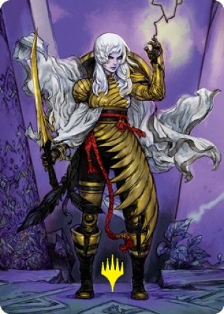 The Wandering Emperor Art Card 49 81 Gold Stamped Signature (49) [ASNEO]