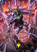 Hidetsugu Devouring Chaos Art Card Gold Stamped Signature (56) [ASNEO]