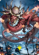 Atsushi the Blazing Sky Art Card 61 81 Gold Stamped Signature (61) [ASNEO]