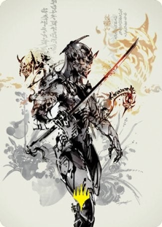 Satoru Umezawa Art Card 73 81 Gold Stamped Signature (73) [ASNEO]