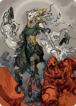 Tamiyo Compleated Sage Art Card (76) [ASNEO]