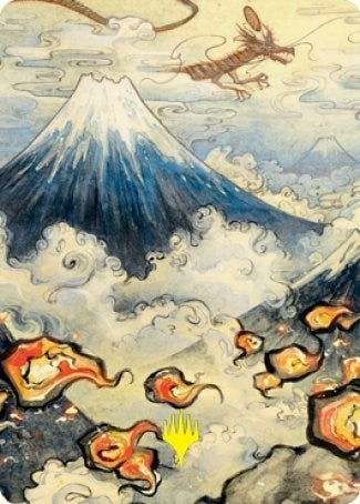 Mountain 299 Art Card Gold Stamped Signature (78) [ASNEO]
