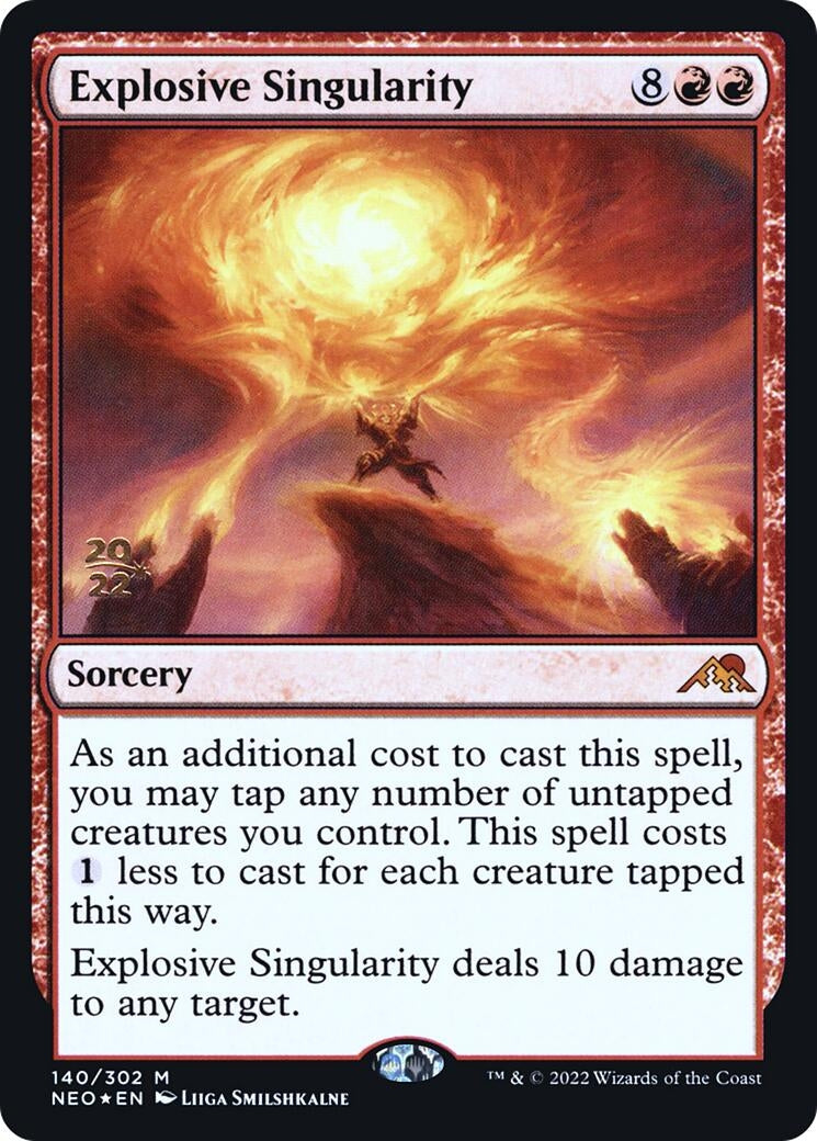 Explosive Singularity (140) [PRE]
