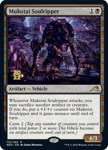 Mukotai Soulripper [Kamigawa: Neon Dynasty Prerelease Promos]