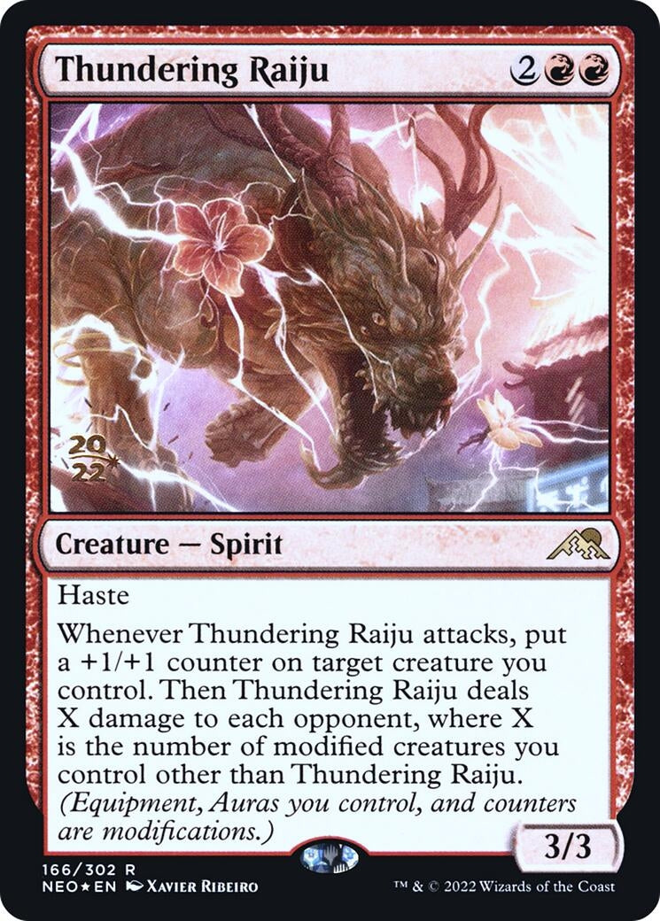 Thundering Raiju (166) [PRE]