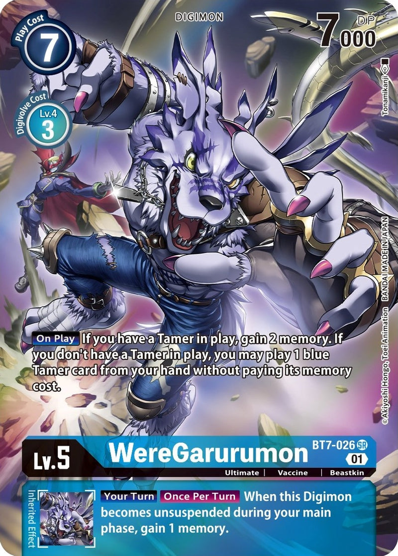 Image for WereGarurumon (Alternate Art) [Next Adventure]