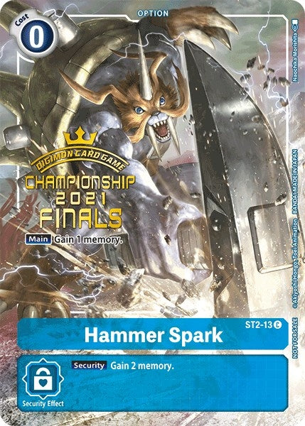 Image for Hammer Spark (2021 Championship Finals Tamer's Evolution Pack) [Starter Deck 02: Cocytus Blue]