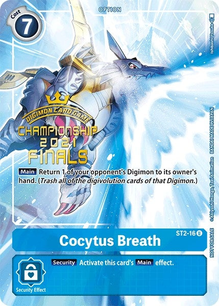 Image for Cocytus Breath (2021 Championship Finals Tamer's Evolution Pack) [Starter Deck 02: Cocytus Blue]
