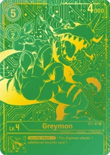 Image for Greymon - ST1-07 (2021 Championship Finals Top 16) [Starter Deck 01: Gaia Red]