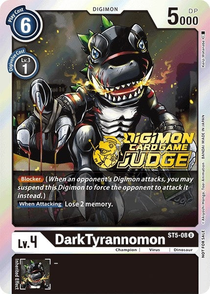 Image for DarkTyrannomon (Judge Pack 1) [Starter Deck 05: Machine Black]