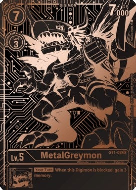 Image for MetalGreymon - ST1-09 (2021 Championship Finals 3rd Place) [Starter Deck 01: Gaia Red]