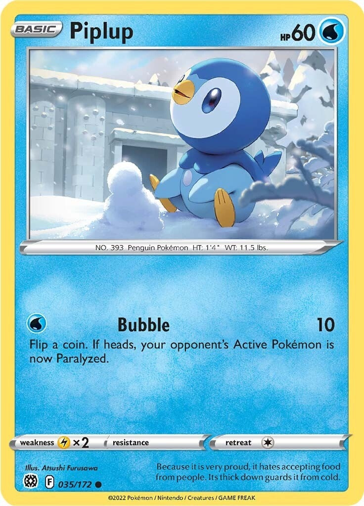 Piplup (035/172) [SWSH09]
