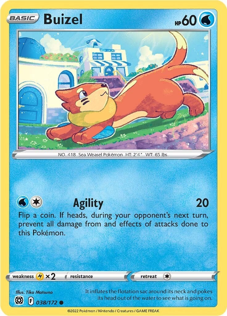 Buizel (038/172) [SWSH09]