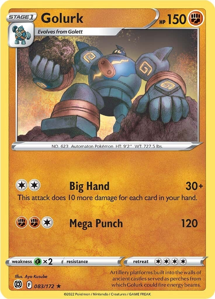 Golurk (083/172) (SWSH09: Brilliant Stars)