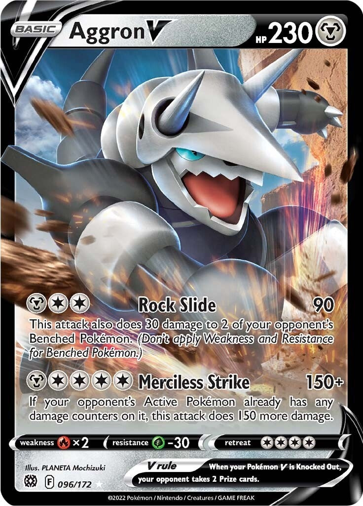 Aggron V (096/172) [SWSH09]