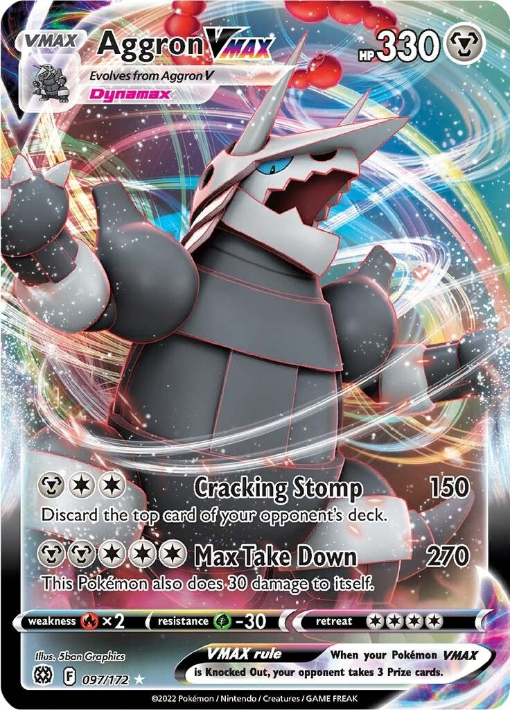 Aggron VMAX (097/172) [SWSH09]
