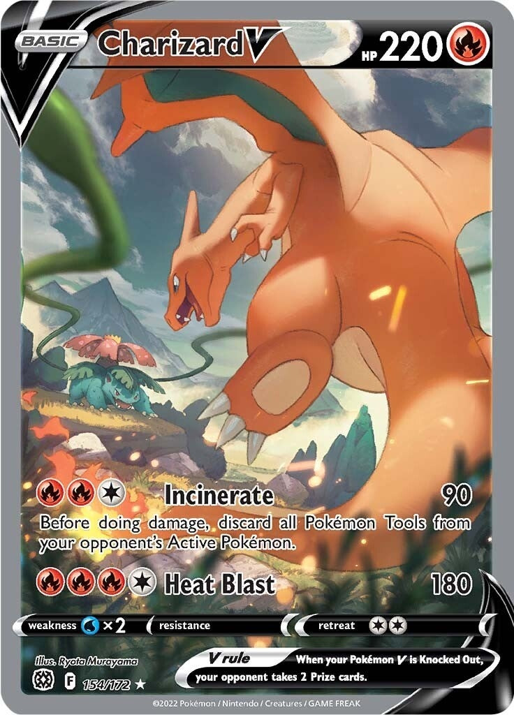 Charizard V Alternate Full Art (154/172) [SWSH09]