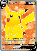 Pikachu V Full Art (157/172) [SWSH09]