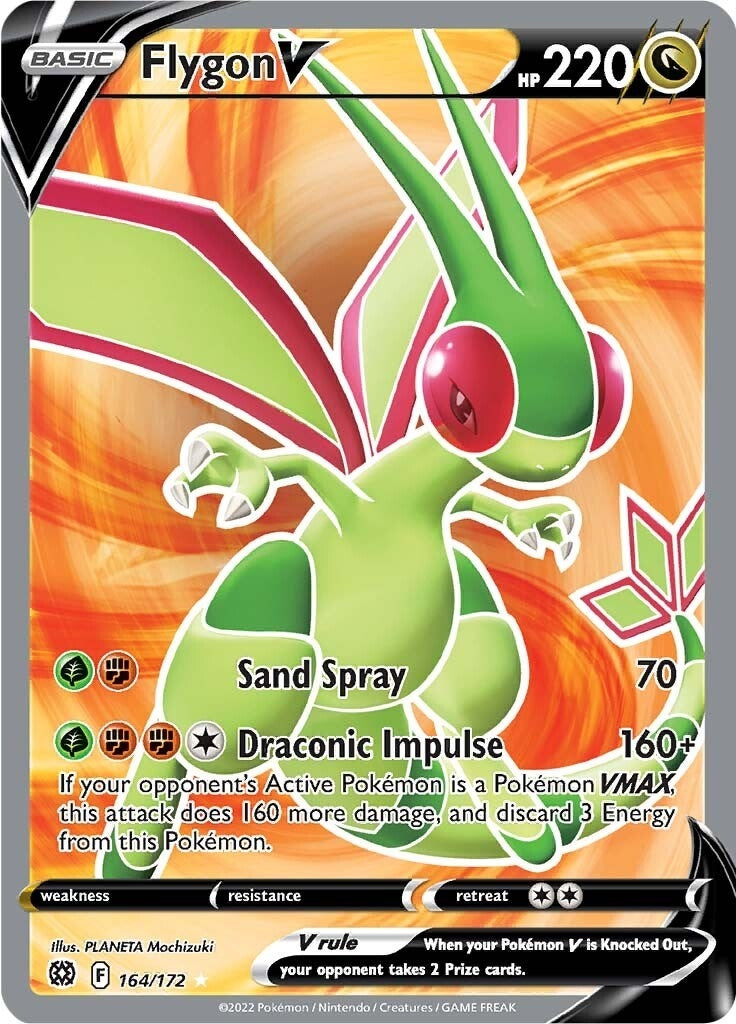Flygon V Full Art (164/172) [SWSH09]