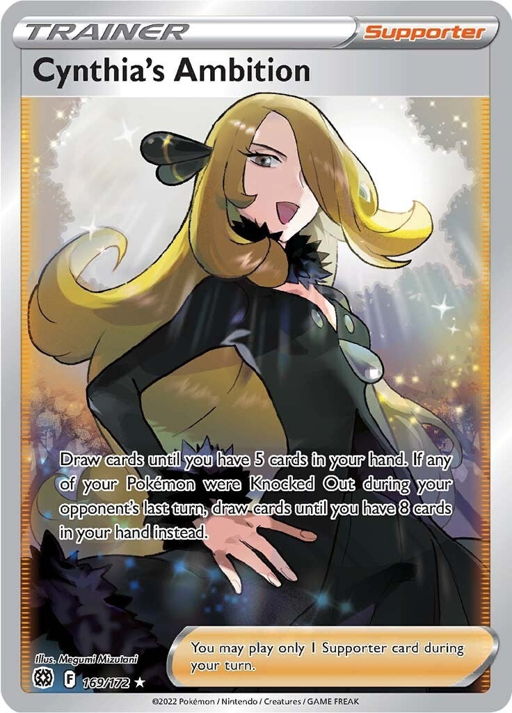 Cynthias Ambition Full Art (169/172) [SWSH09]