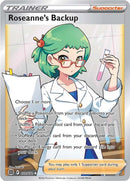 Roseanne's Backup (Full Art) (172/172) (SWSH09: Brilliant Stars)