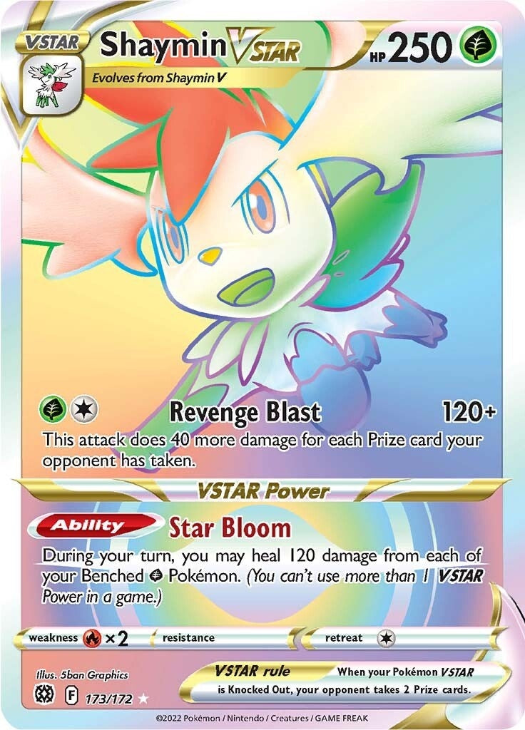 Shaymin VSTAR Secret (173/172) [SWSH09]