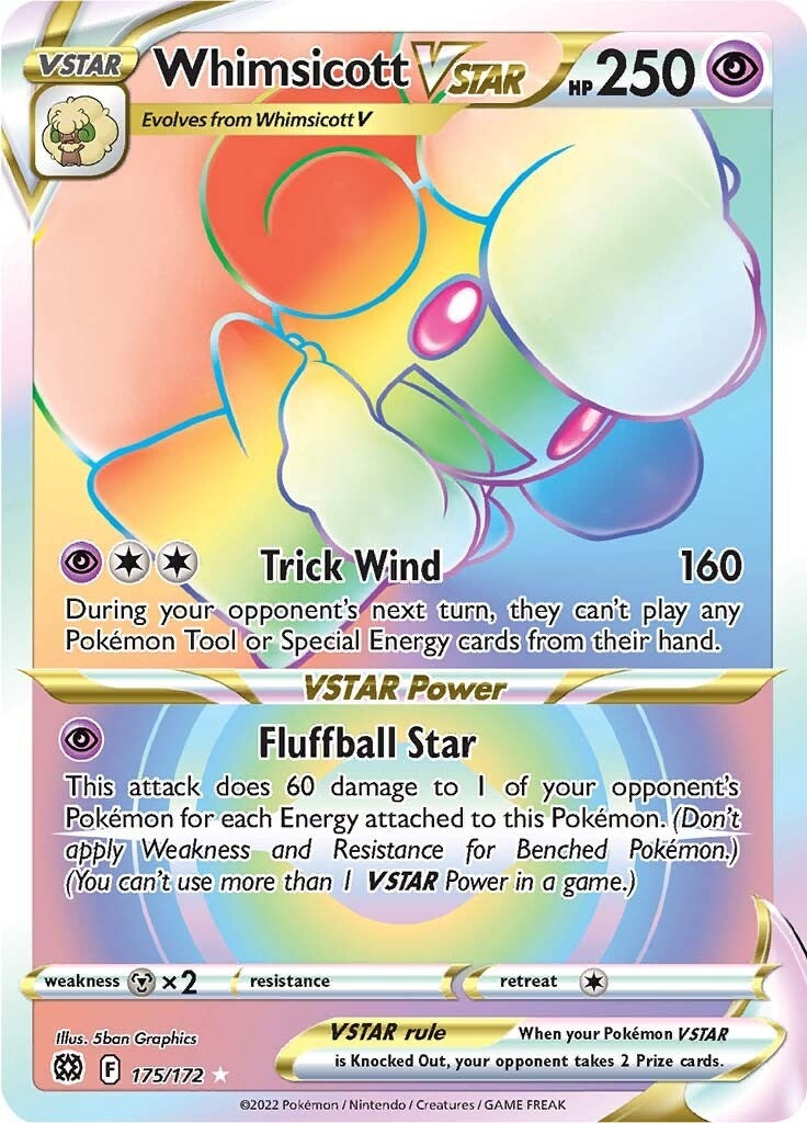 Whimsicott VSTAR Secret (175/172) [SWSH09]