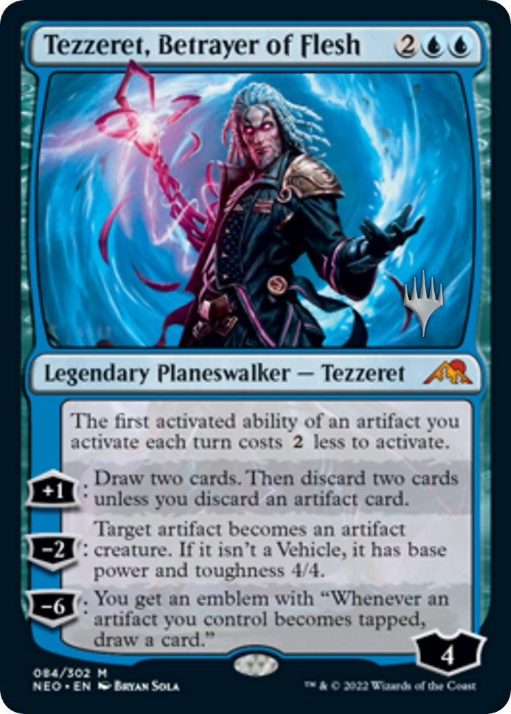 Tezzeret Betrayer of Flesh (84) [PPNEO]