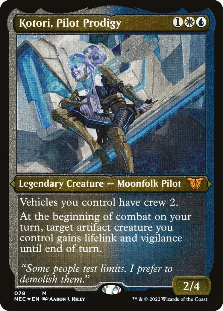 Kotori Pilot Prodigy Display Commander Thick Stock (78) [NEC]