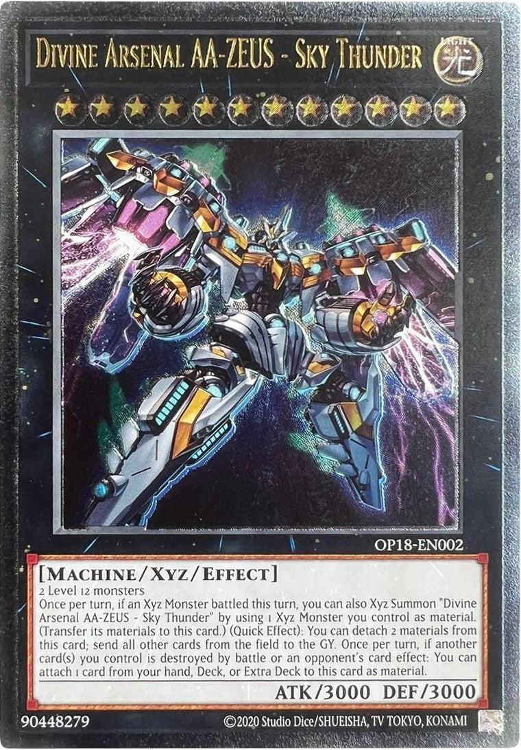 Divine Arsenal AA ZEUS Sky Thunder UTR (OP18-EN002) [OP18]