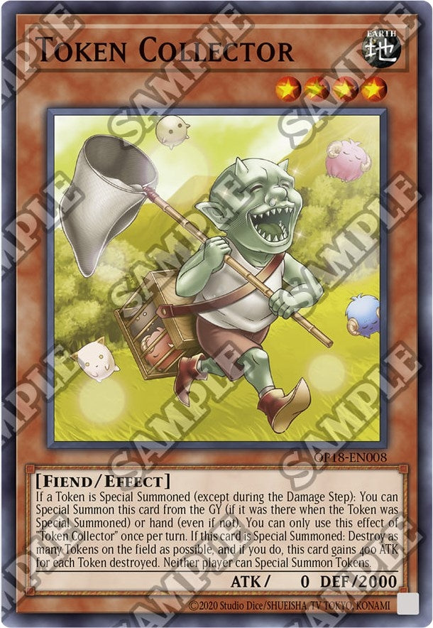 Token Collector [OP18-EN008] Super Rare