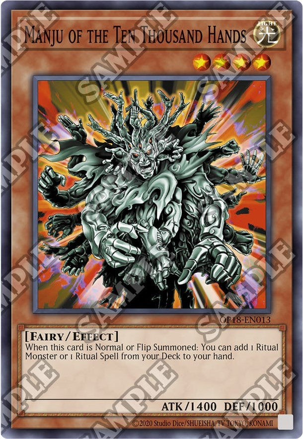 Manju of the Ten Thousand Hands [OP18-EN013] Common