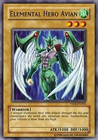 Elemental HERO Avian (YSDJ-EN005)