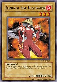 Elemental HERO Burstinatrix (YSDJ-EN006)
