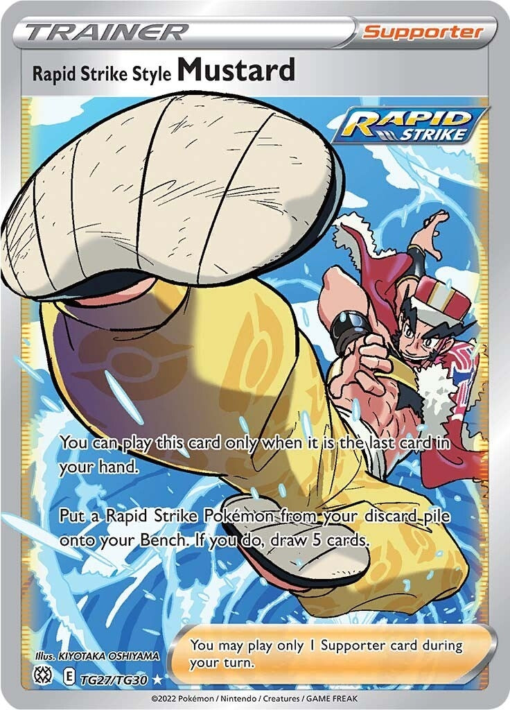 Rapid Strike Style Mustard (TG27/TG30) [SWSH09:TG]