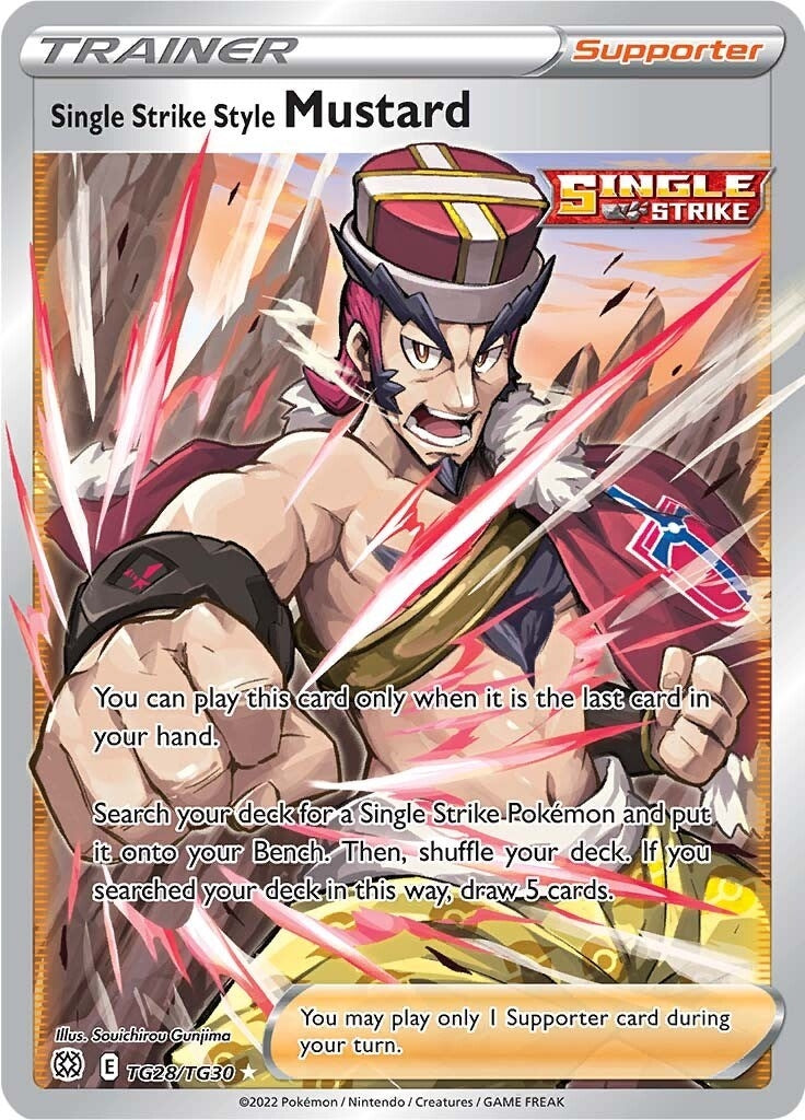 Single Strike Style Mustard (TG28/TG30) [SWSH09:TG]