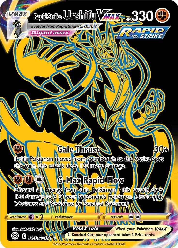Rapid Strike Urshifu VMAX Secret (TG30/TG30) [SWSH09:TG]