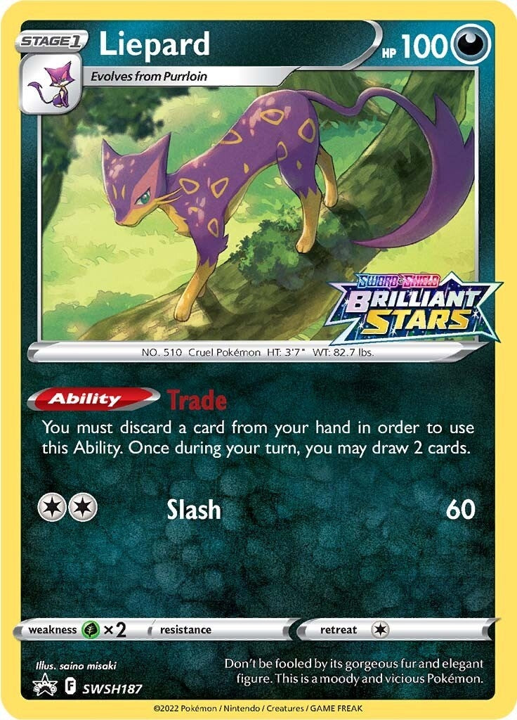 Liepard SWSH187 (SWSH187) [SWSD]