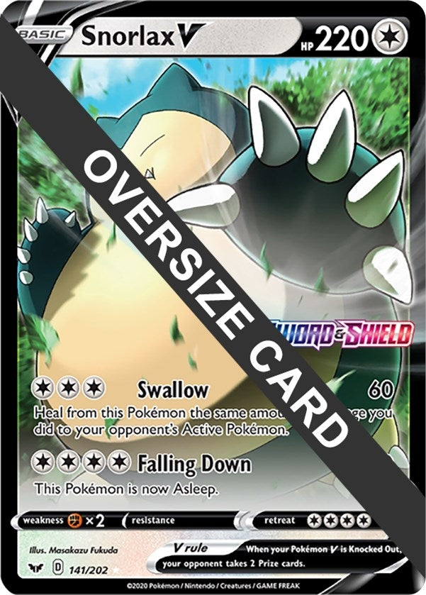 Snorlax V 141 202 (141/202) [PR]