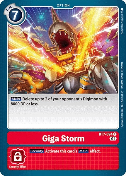 Image for Giga Storm [Next Adventure]