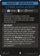 Magic Minigame Cyber Simulacrum (3) [NEO]