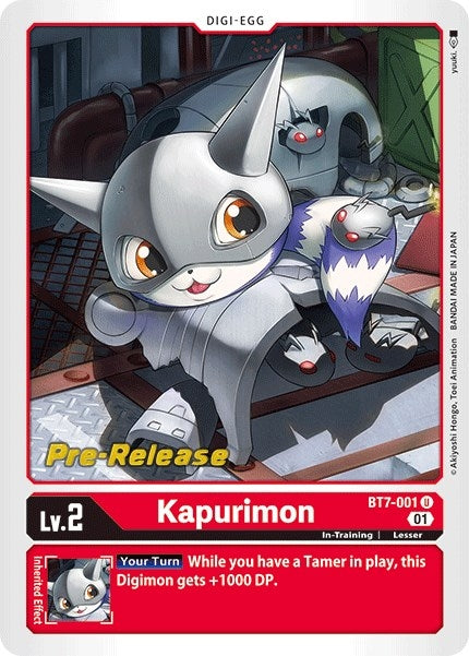 Image for Kapurimon [Next Adventure Pre-Release Cards]