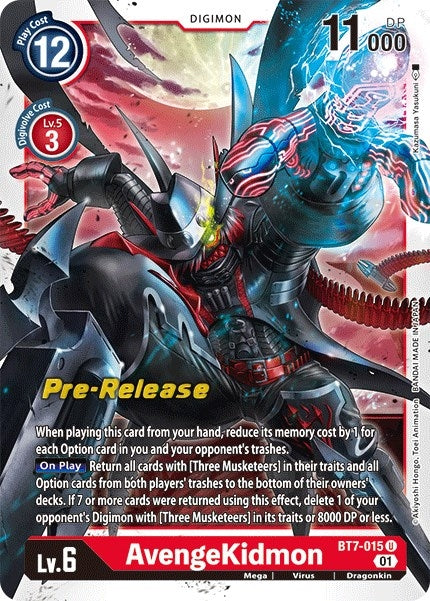 Image for AvengeKidmon [Next Adventure Pre-Release Cards]
