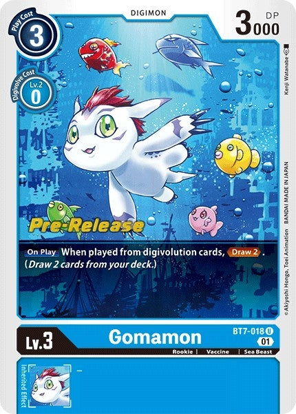 Image for Gomamon [Next Adventure Pre-Release Cards]