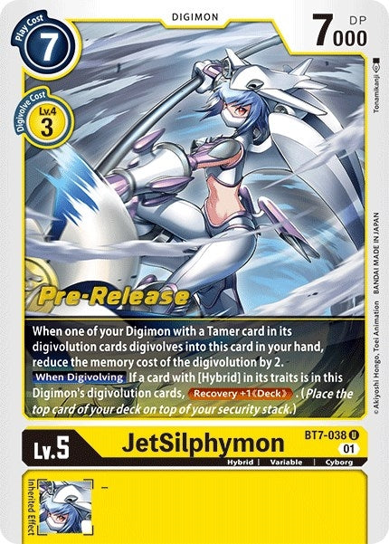 Image for JetSilphymon [Next Adventure Pre-Release Cards]