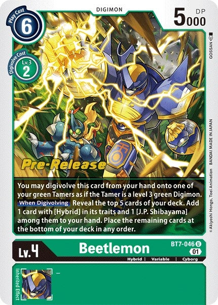 Image for Beetlemon [Next Adventure Pre-Release Cards]