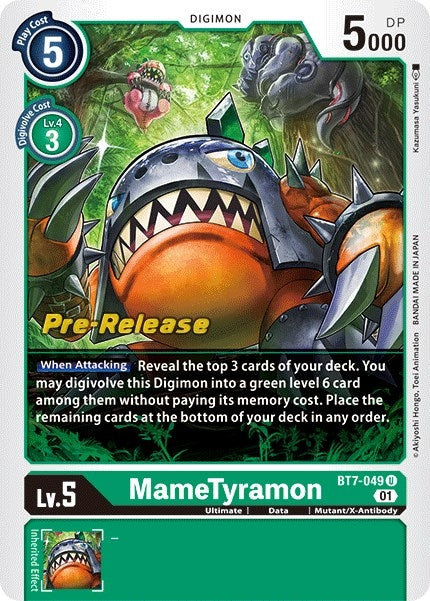Image for MameTyramon [Next Adventure Pre-Release Cards]